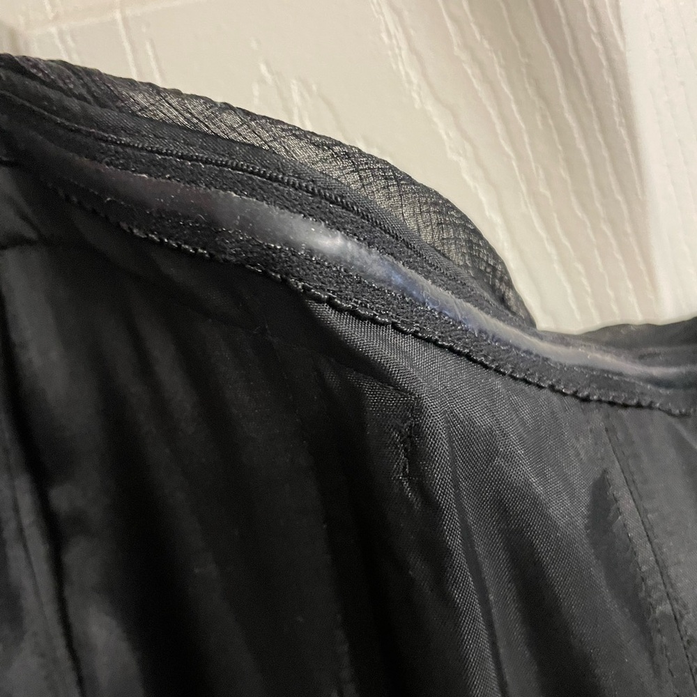 Adrianna Papell Black One Shoulder Dress - Picture 5 of 9